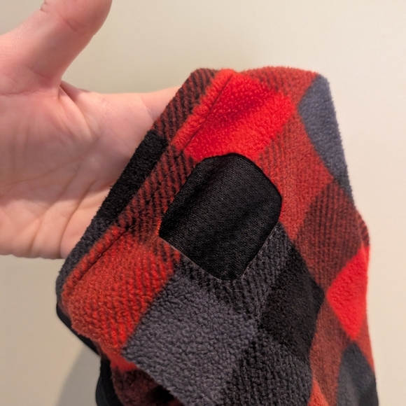 Red and Black Plaid Dog Sweater - Picture 3 of 7